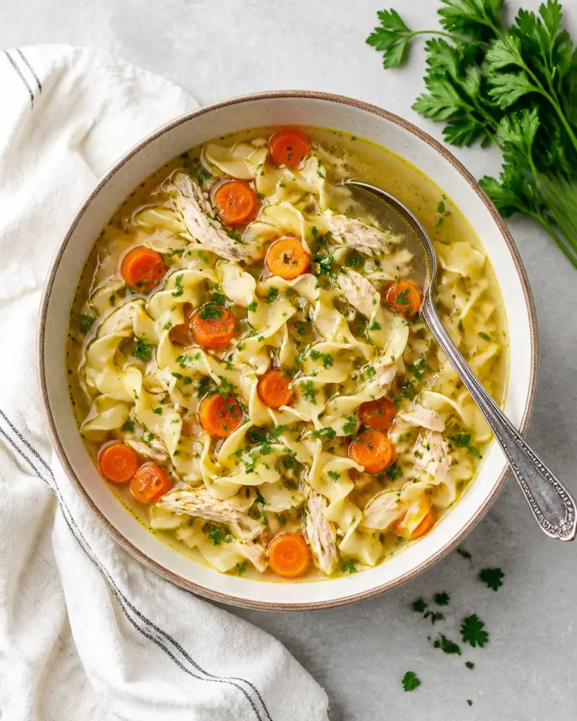 Instant Pot Chicken Noodle Soup