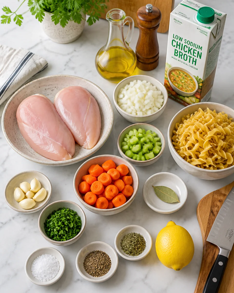 Instant Pot Chicken Noodle Soup