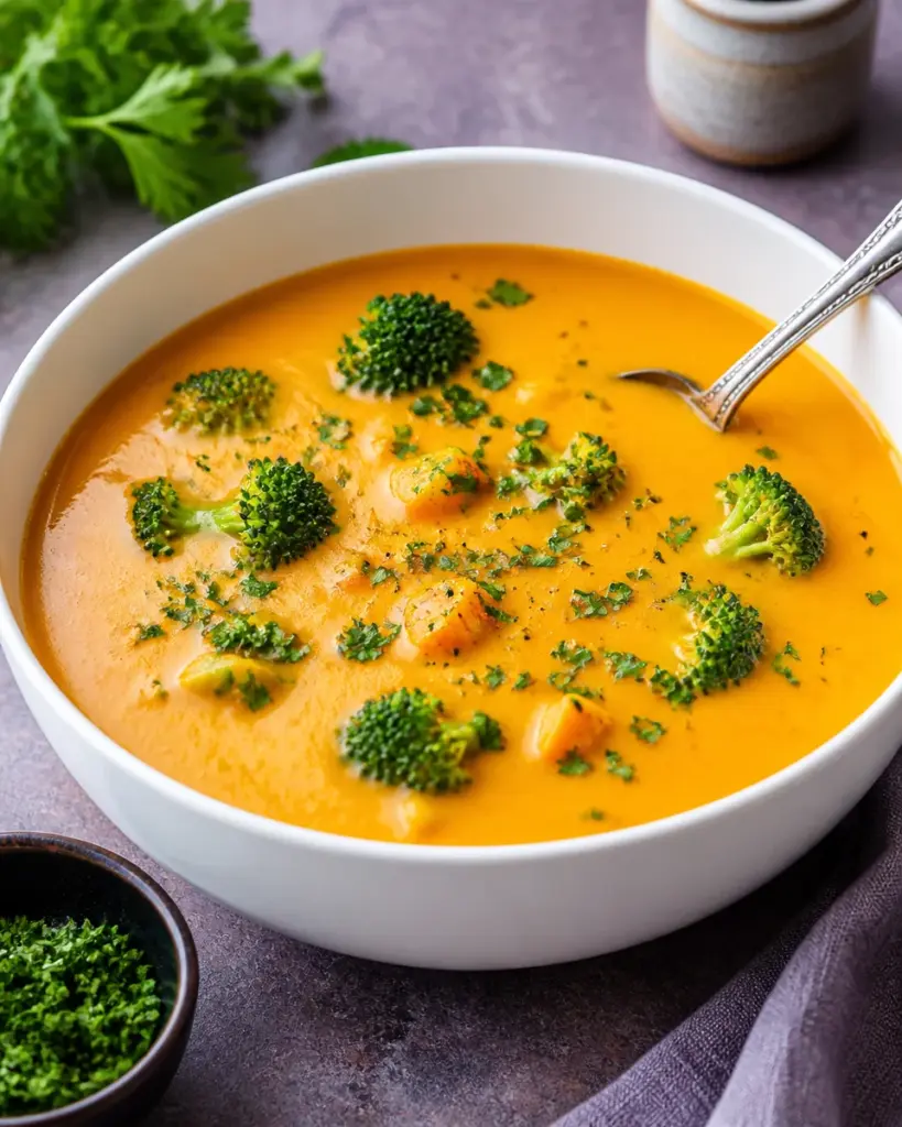 Keto Broccoli Cheddar Soup