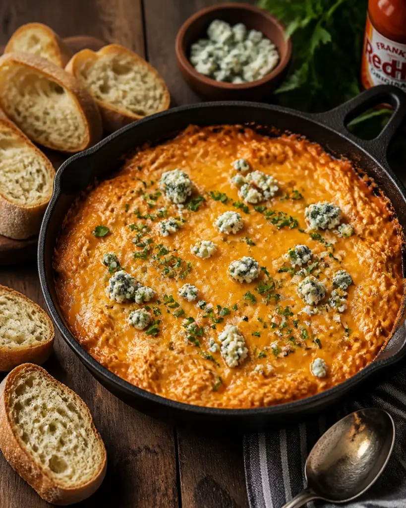 Keto Buffalo Chicken Dip