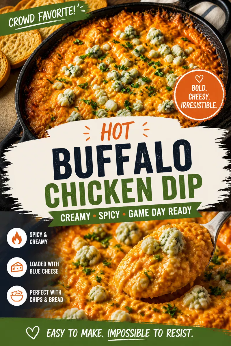 Keto Buffalo Chicken Dip