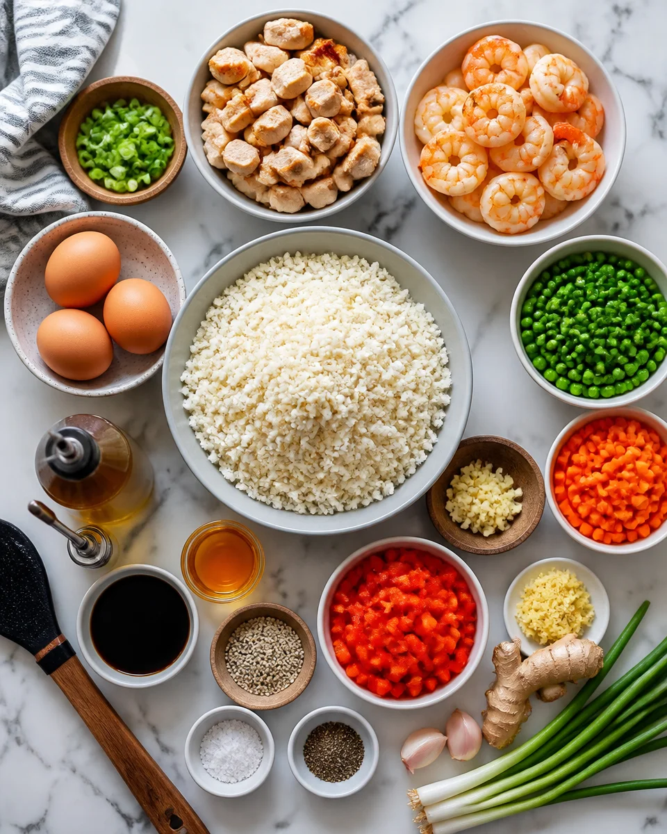 Keto Cauliflower Fried Rice