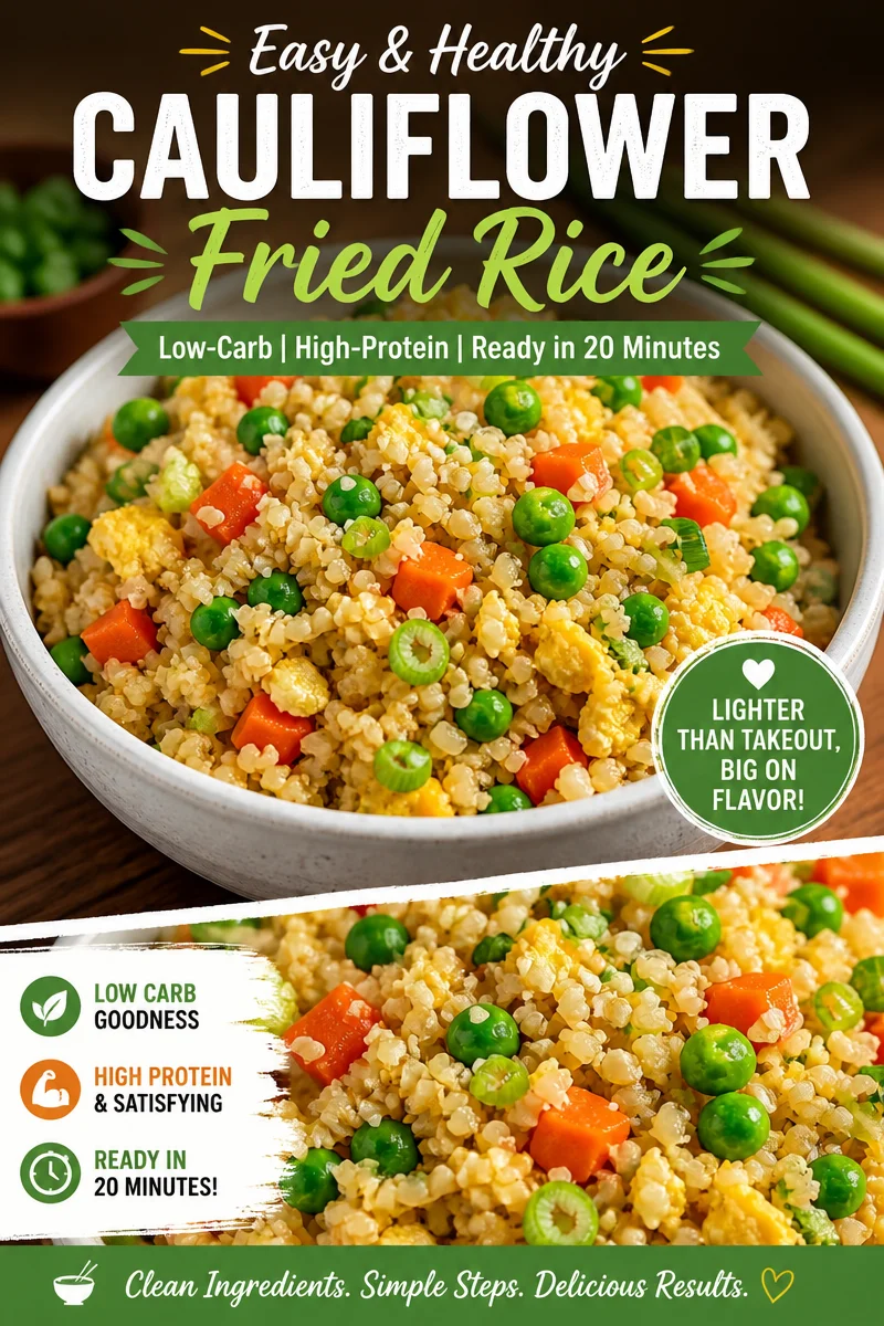 Keto Cauliflower Fried Rice