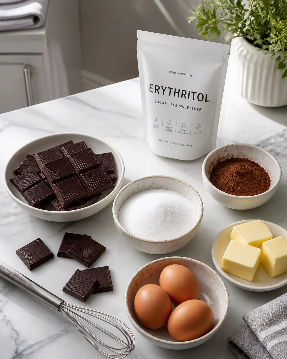 Keto Chocolate Lava Cake