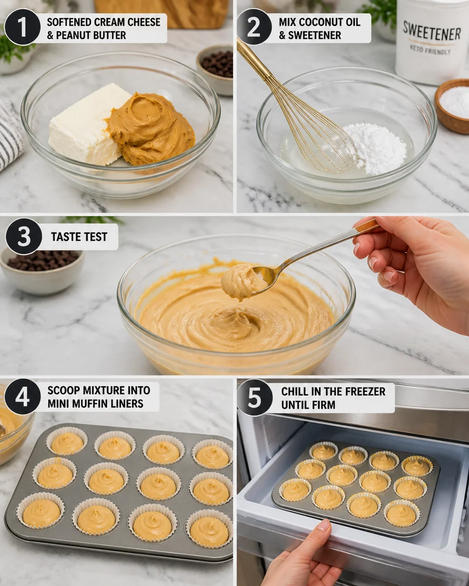 Keto Fat Bombs with Peanut Butter