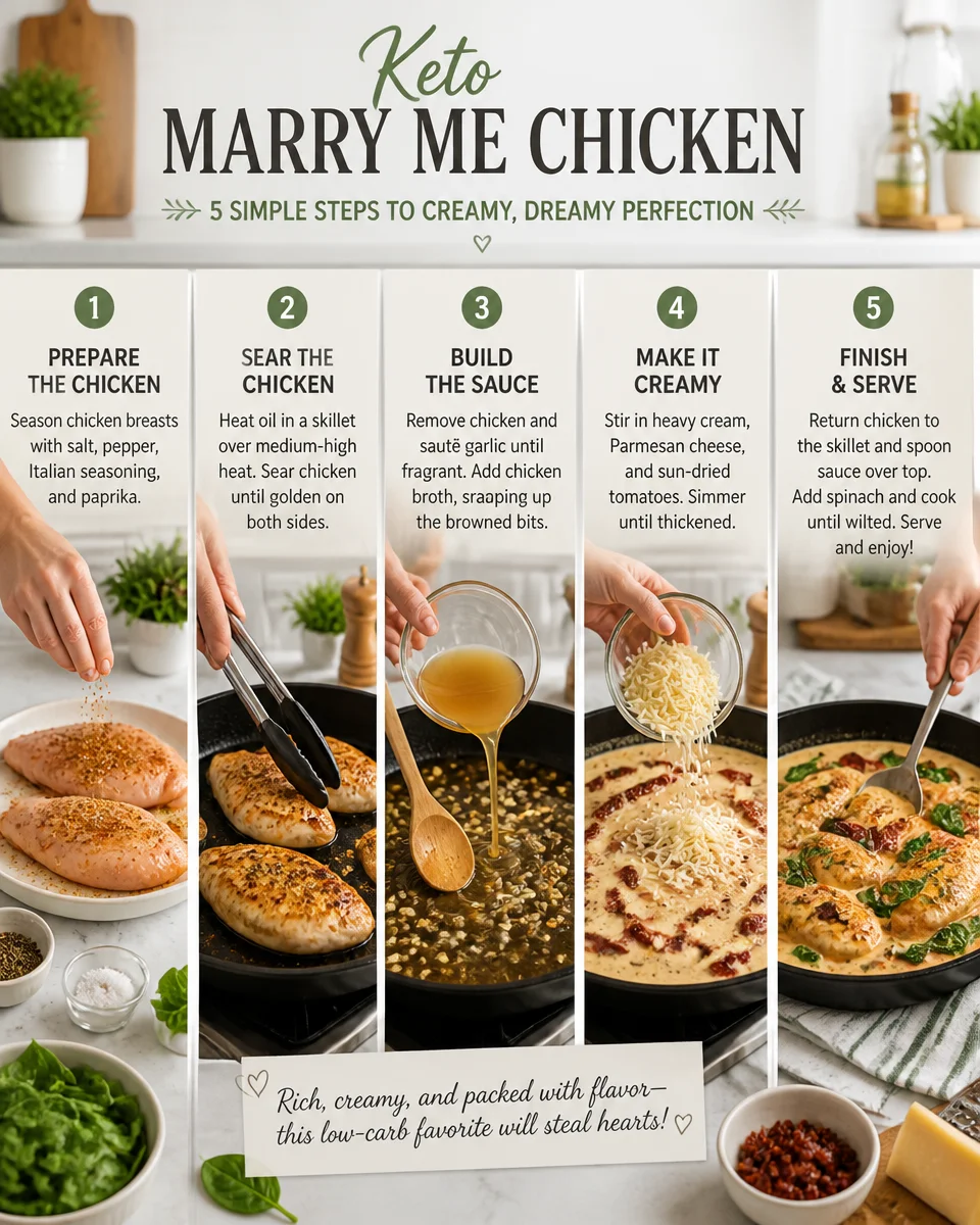 Keto Marry Me Chicken