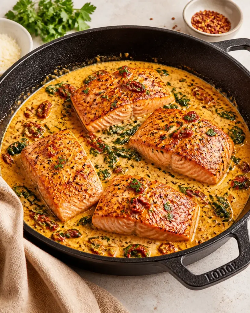 Keto Marry Me Salmon