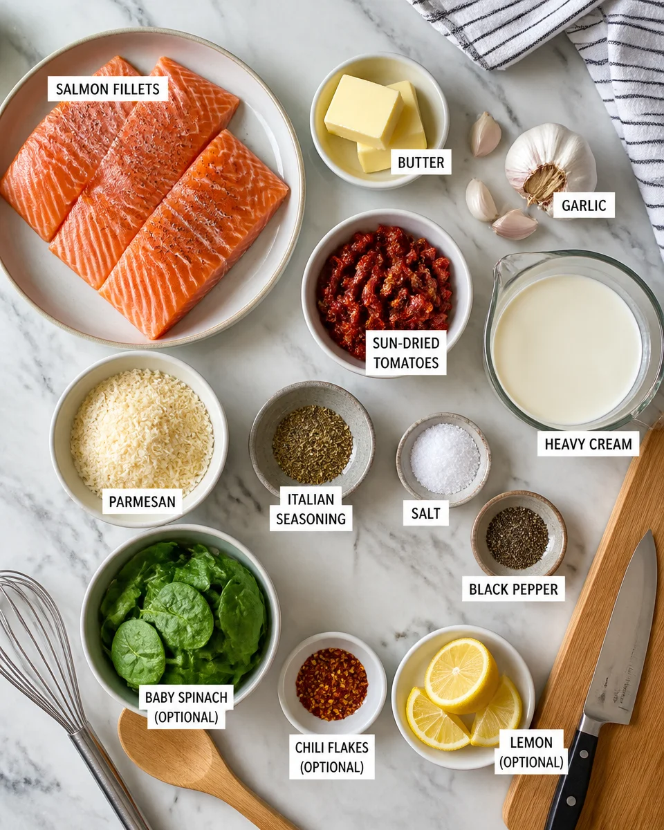 Keto Marry Me Salmon