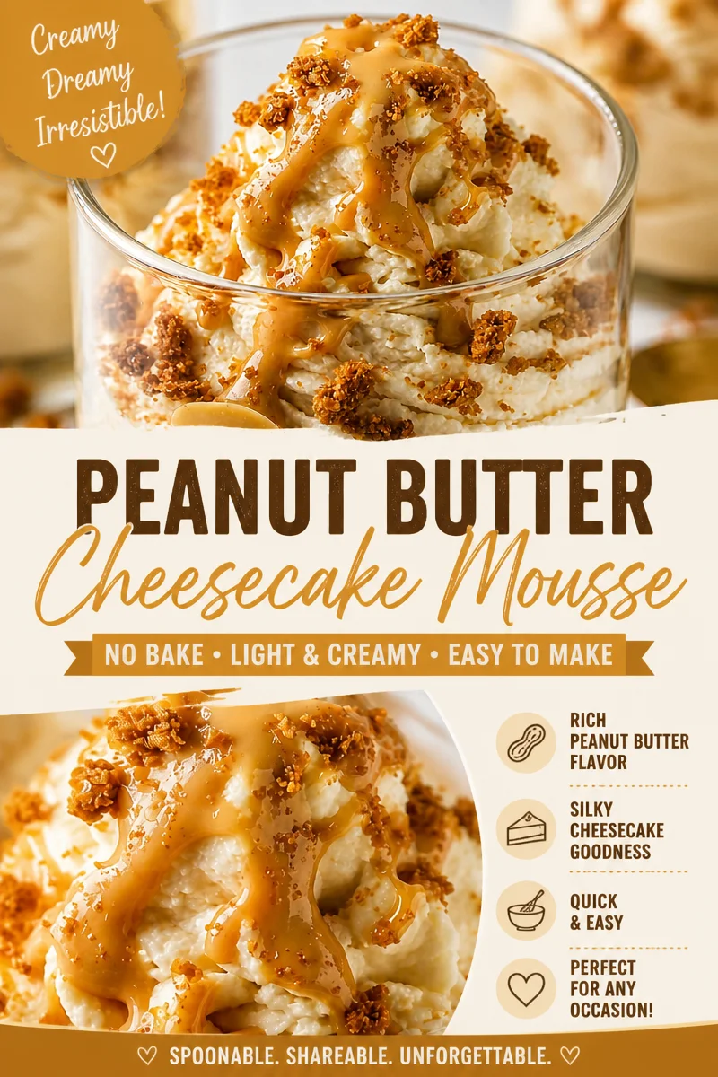 Keto Peanut Butter Mousse