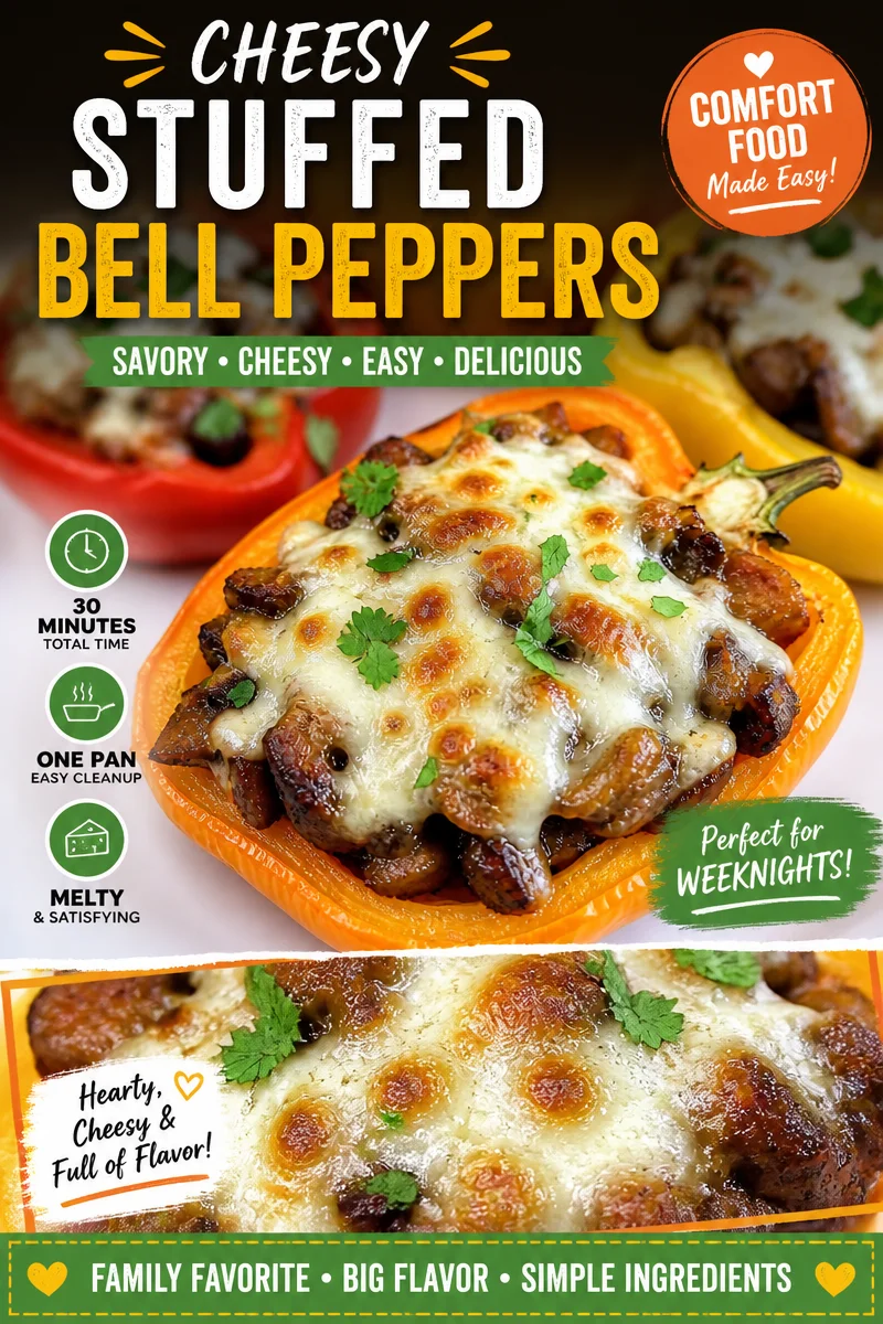 Keto Philly Cheesesteak Stuffed Peppers