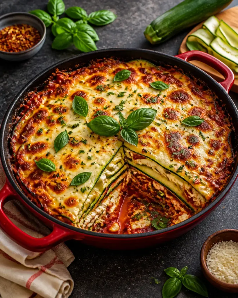 Keto Zucchini Lasagna
