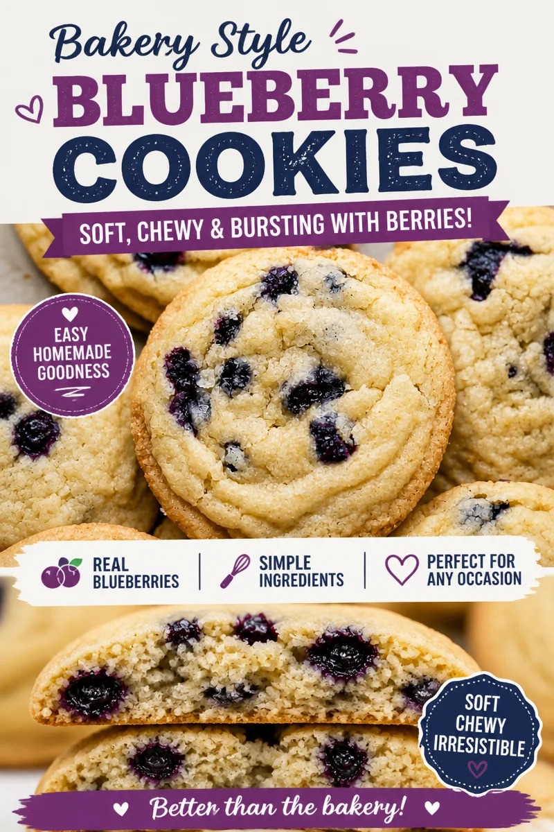 Lemon Blueberry Cookies