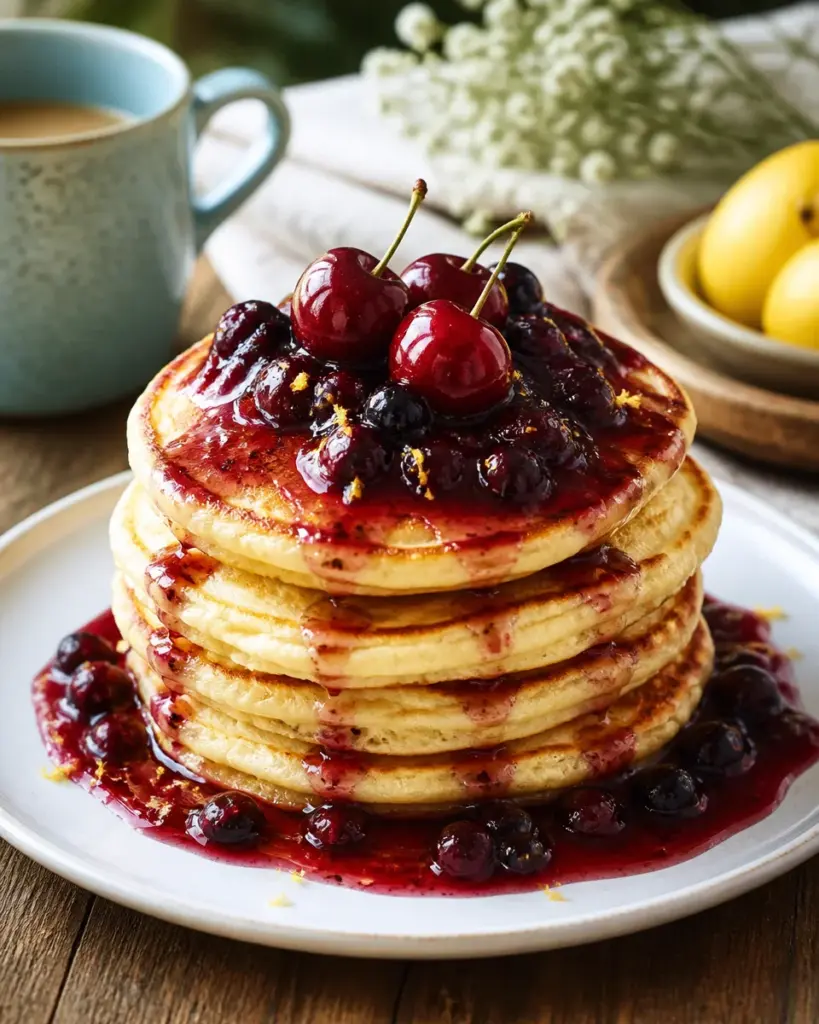 Lemon Ricotta Pancakes