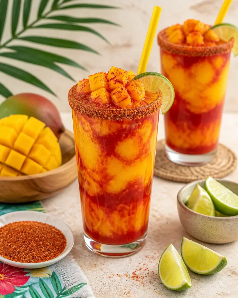 Mango Tajin Chamoy Drink