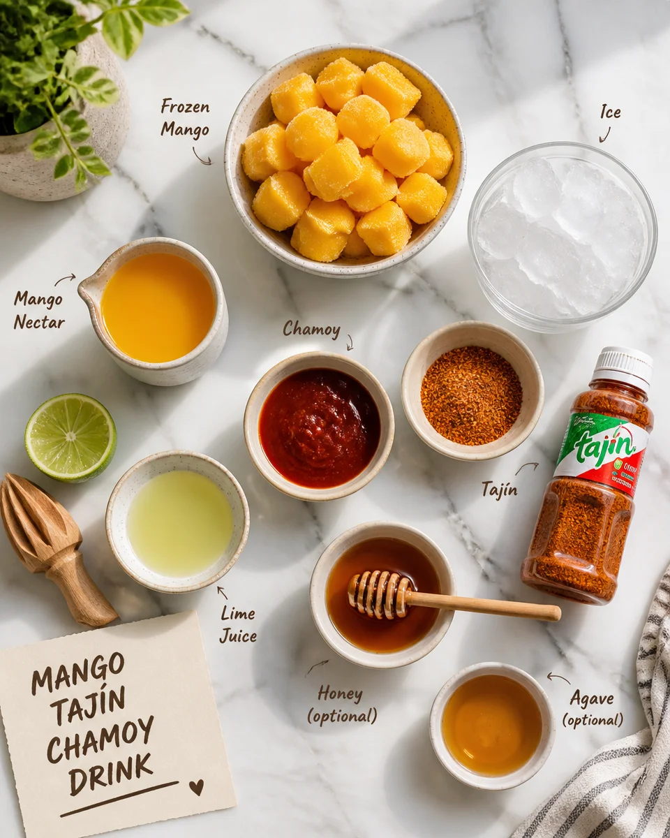 Mango Tajin Chamoy Drink