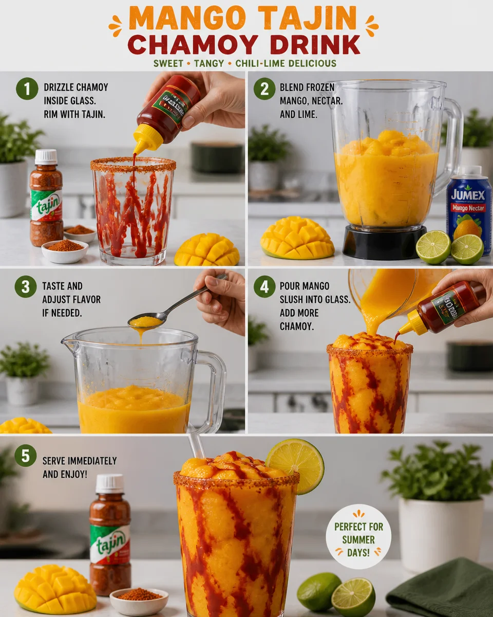 Mango Tajin Chamoy Drink