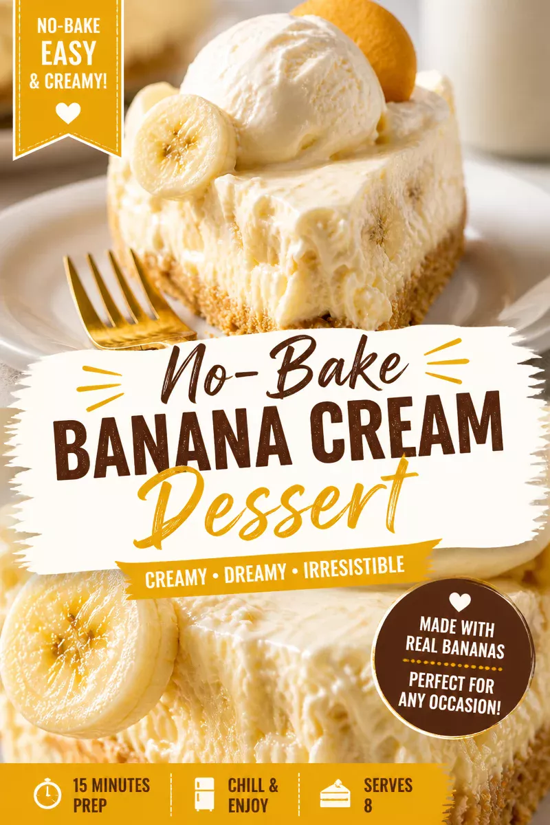 No Bake Banana Pudding Cheesecake