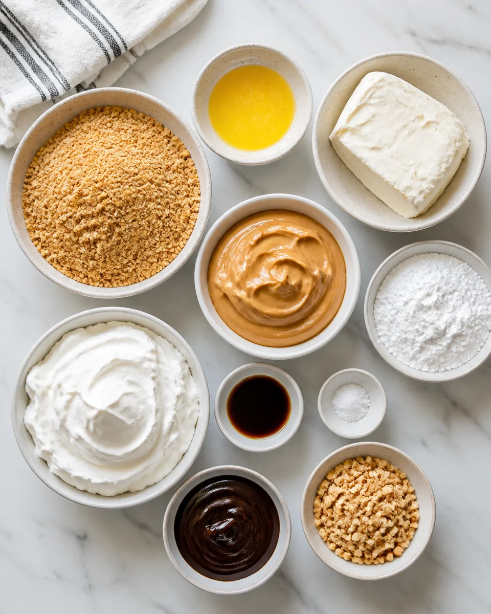 No Bake Peanut Butter Pie