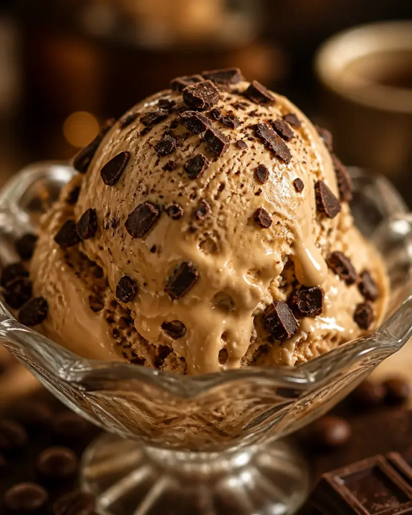 No Churn Coffee Ice Cream