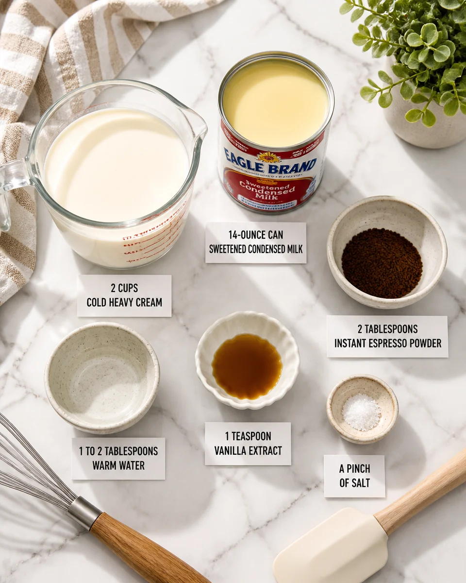 No Churn Coffee Ice Cream