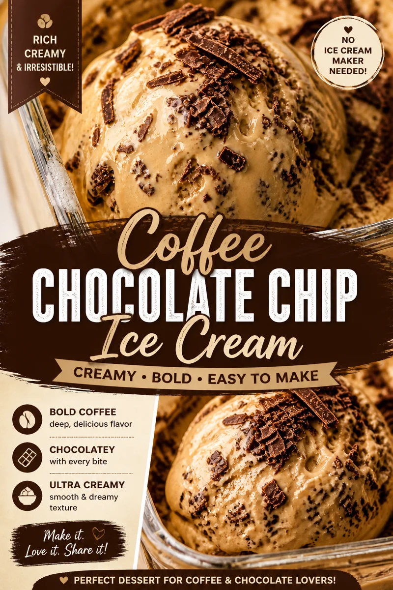 No Churn Coffee Ice Cream