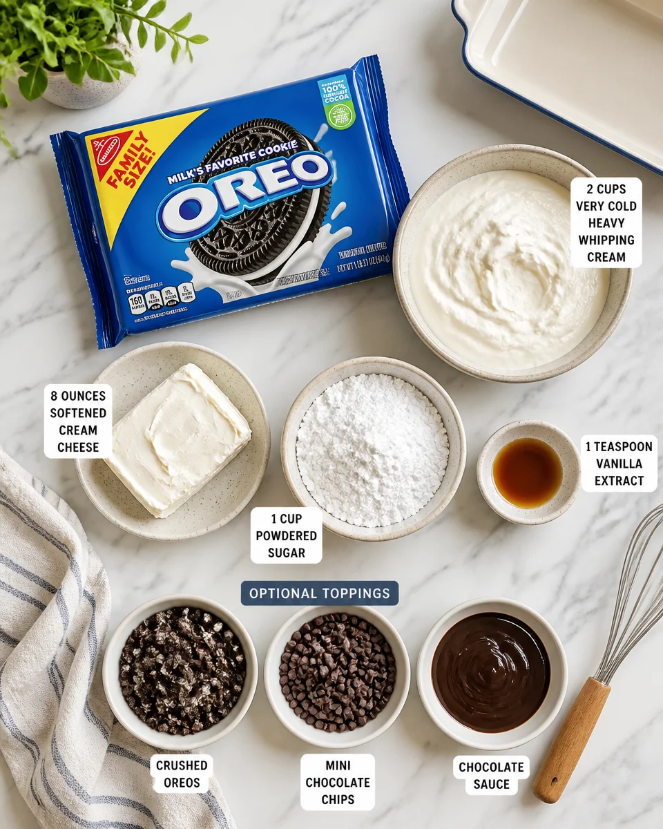 Oreo Icebox Cake