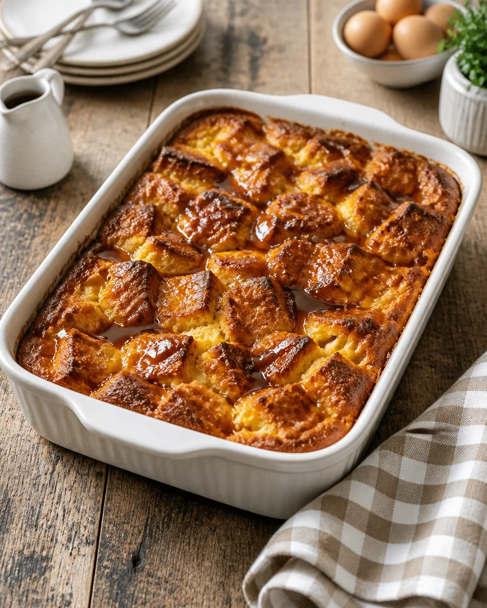 Overnight French Toast with Cream Cheese
