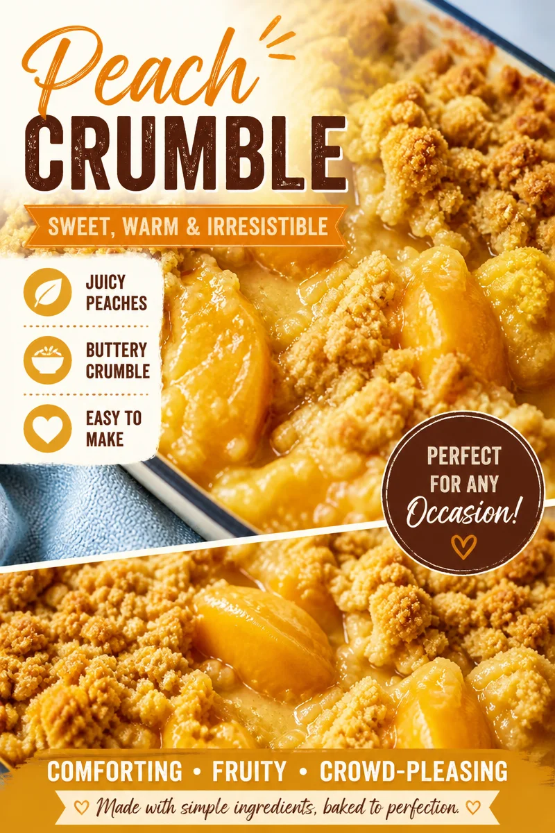 Peach Cobbler Dump Cake