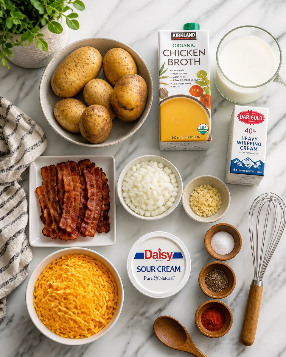 Potato Soup with Bacon