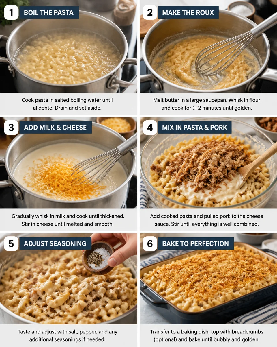 Pulled Pork Mac And Cheese
