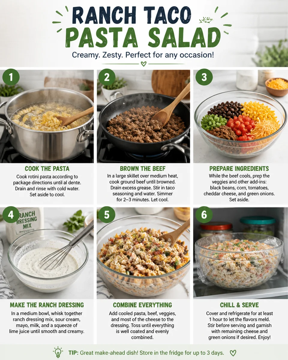 Ranch Taco Pasta Salad