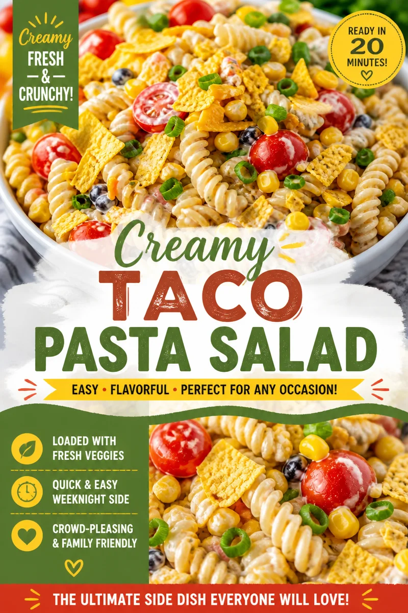 Ranch Taco Pasta Salad