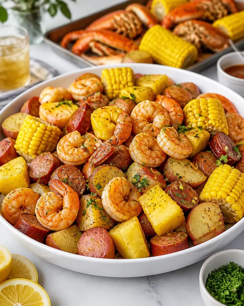 Sheet Pan Shrimp Boil