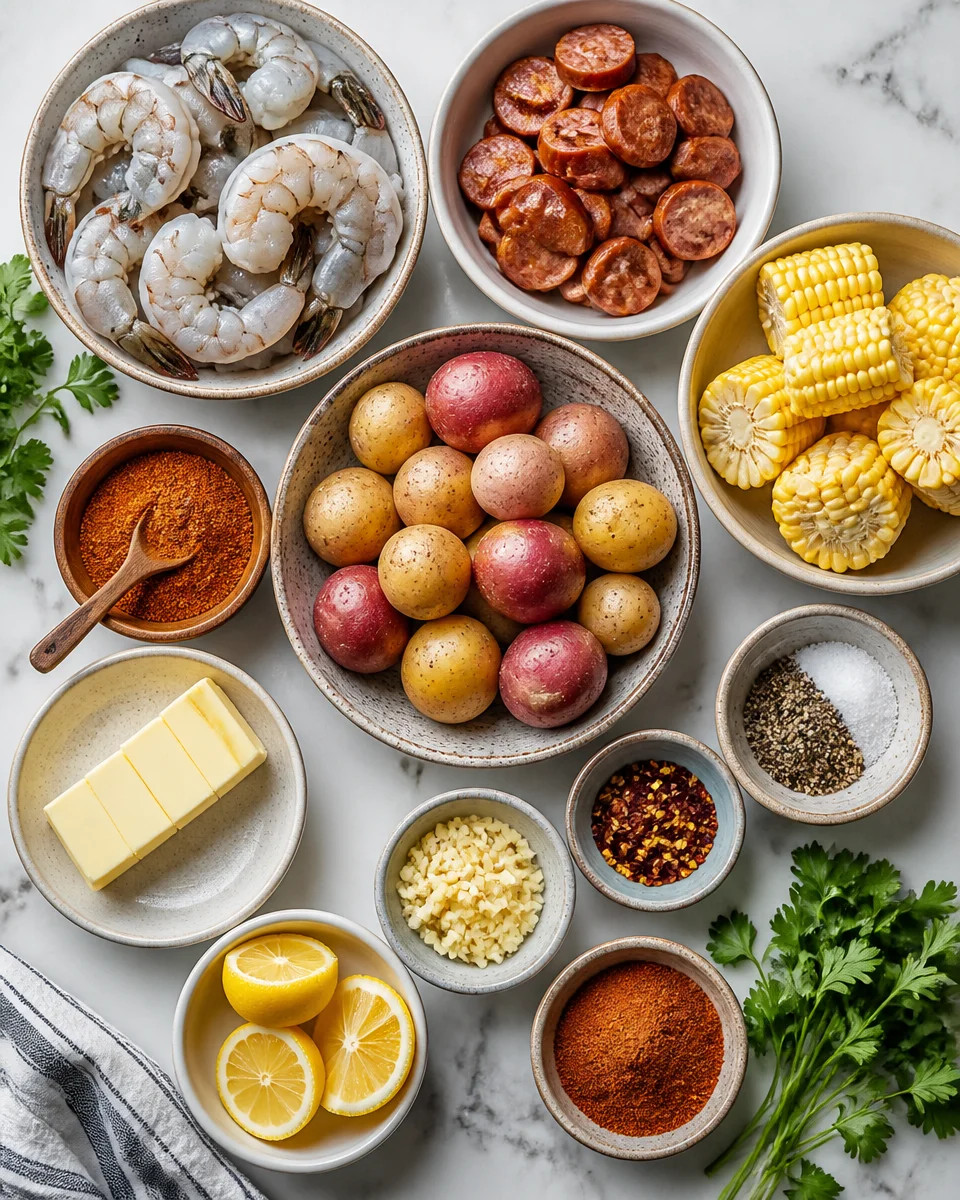 Sheet Pan Shrimp Boil