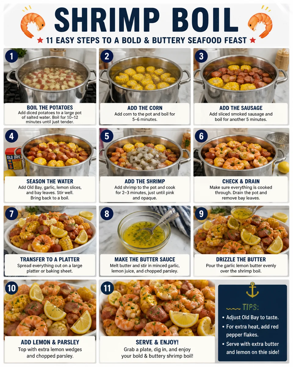 Sheet Pan Shrimp Boil
