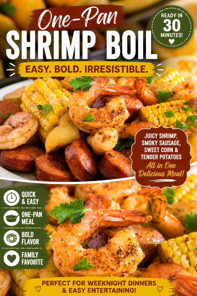 Sheet Pan Shrimp Boil