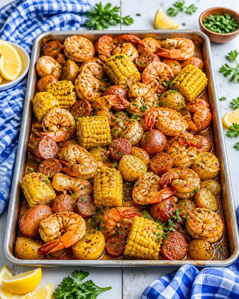 Easy Sheet Pan Shrimp Boil