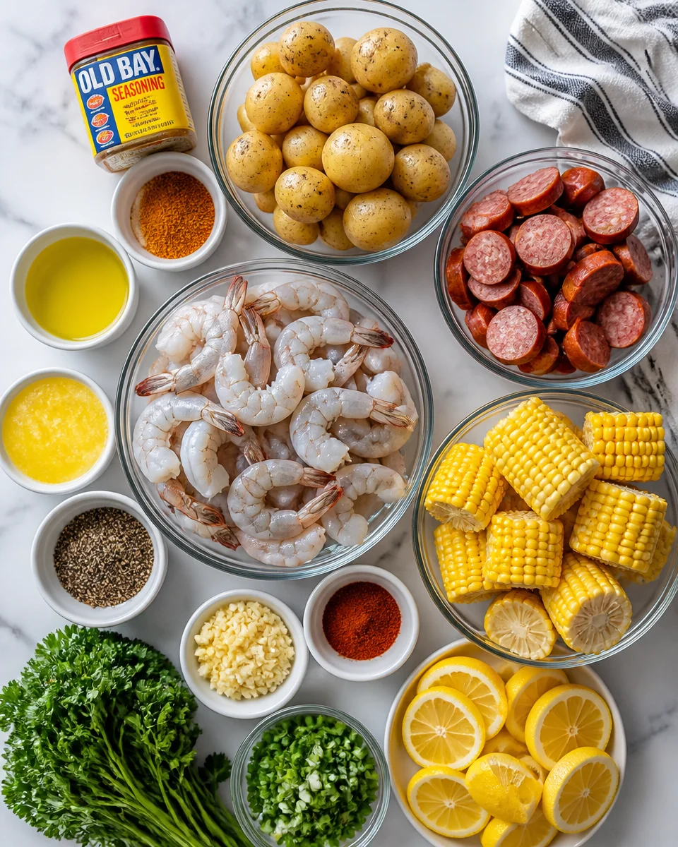 Sheet Pan Shrimp Boil