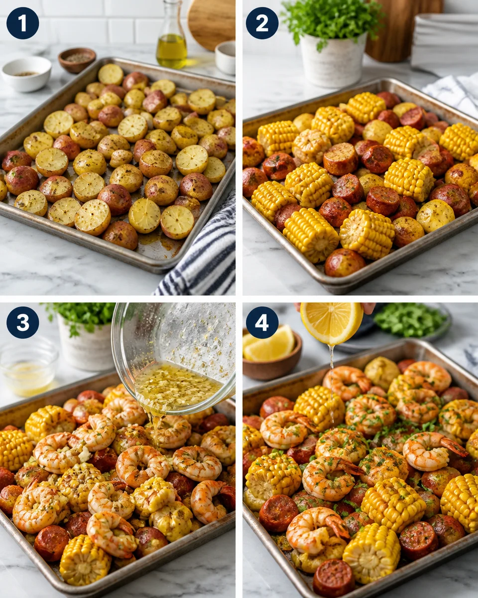 Sheet Pan Shrimp Boil