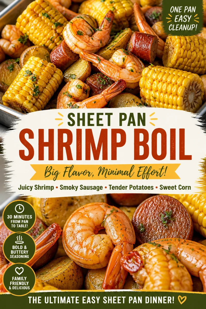 Sheet Pan Shrimp Boil