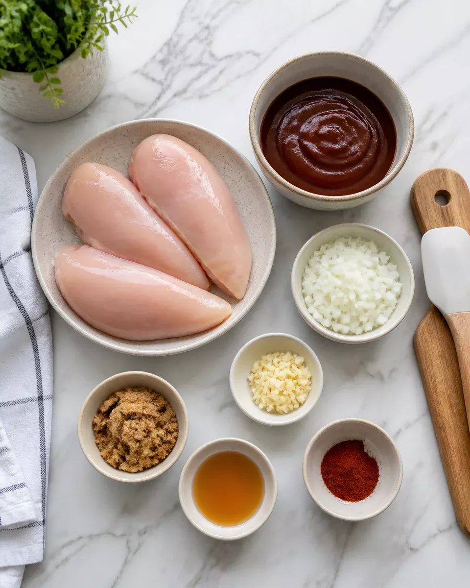 Slow Cooker BBQ Chicken