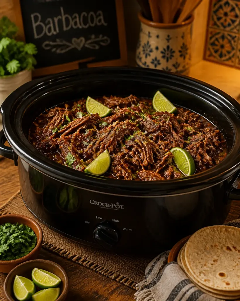 Slow Cooker Beef Barbacoa