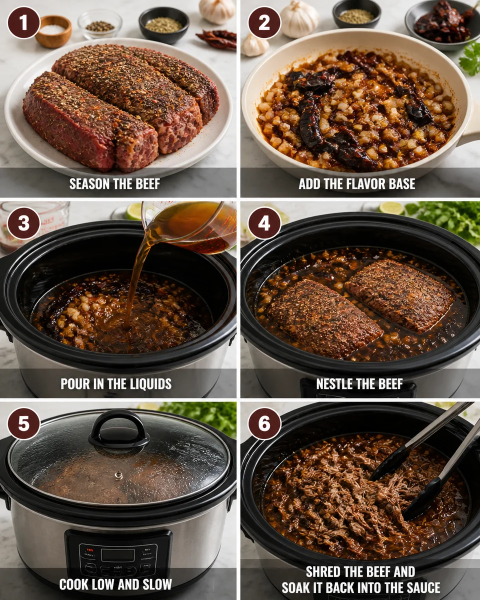 Slow Cooker Beef Barbacoa