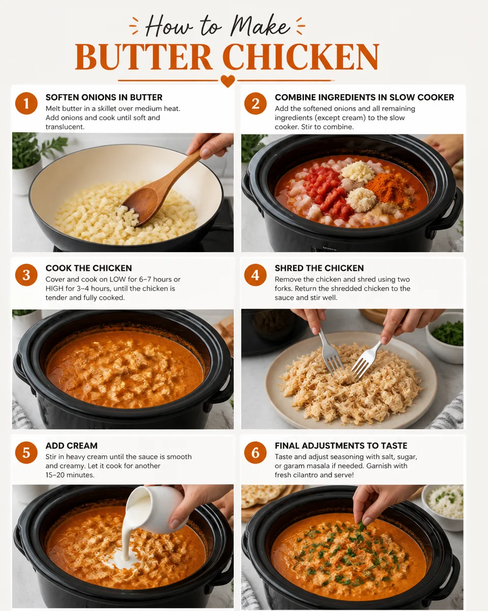 Slow Cooker Butter Chicken