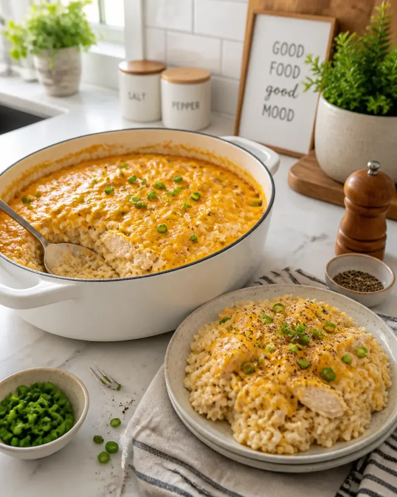Slow Cooker Chicken and Rice