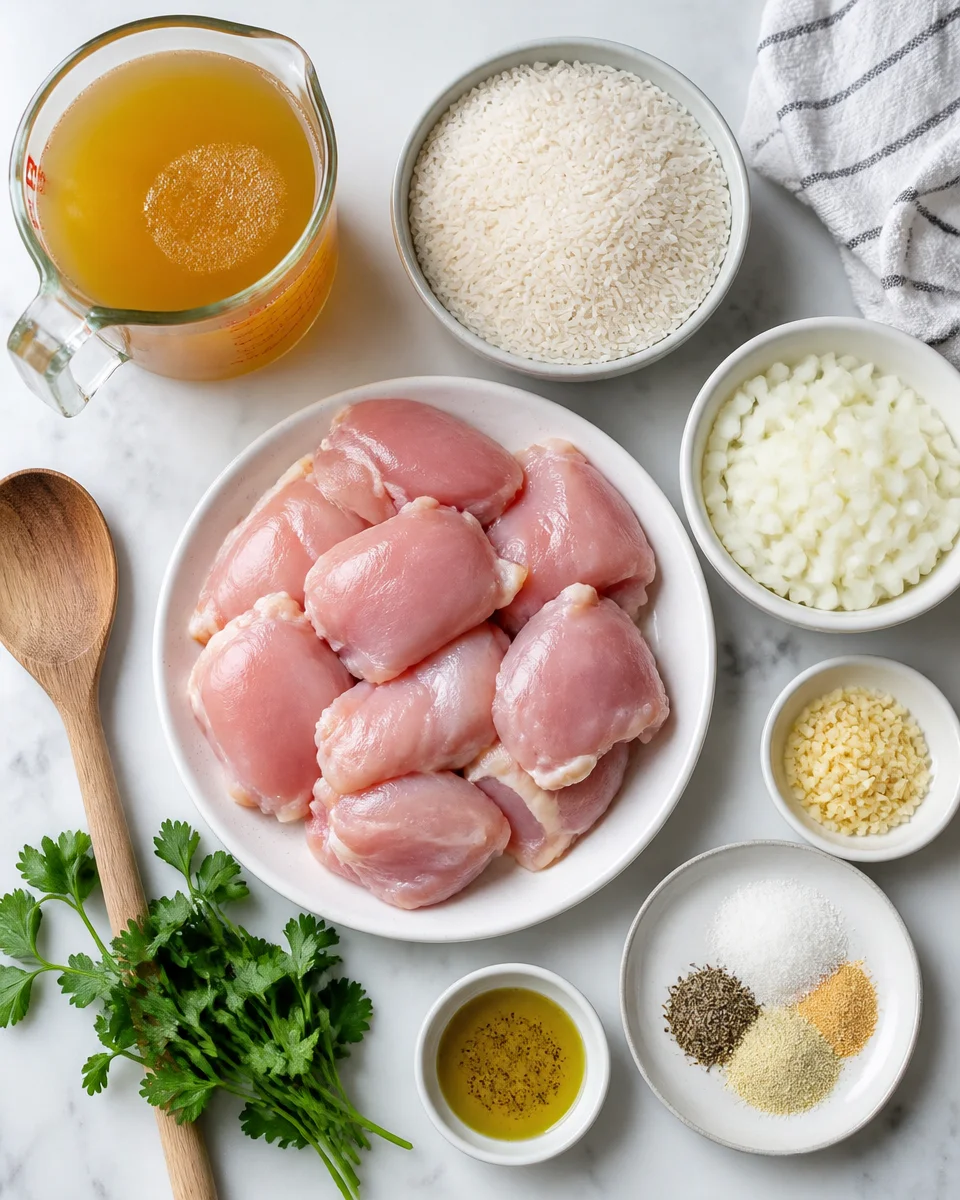 Slow Cooker Chicken and Rice