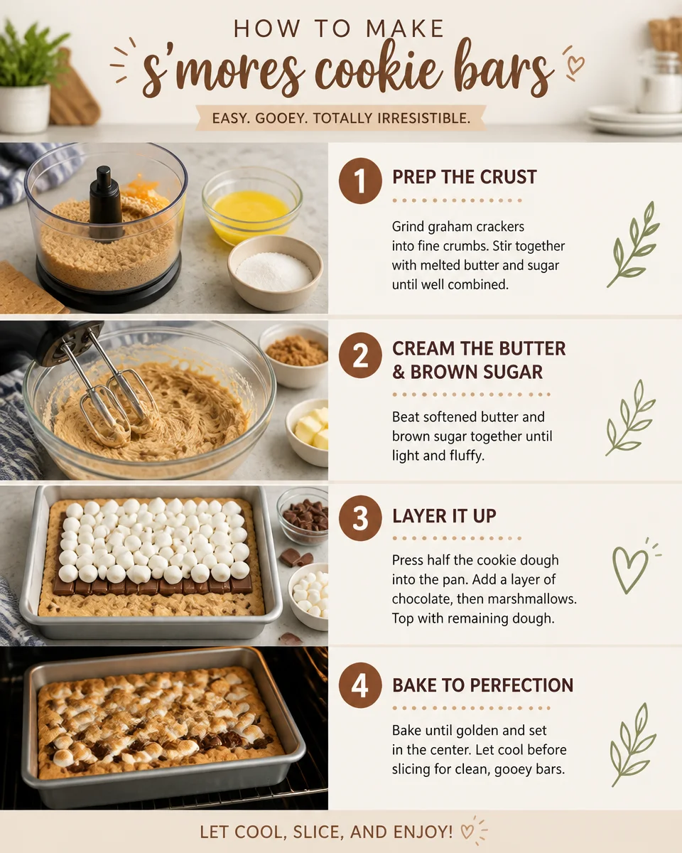 S'mores Cookie Bars