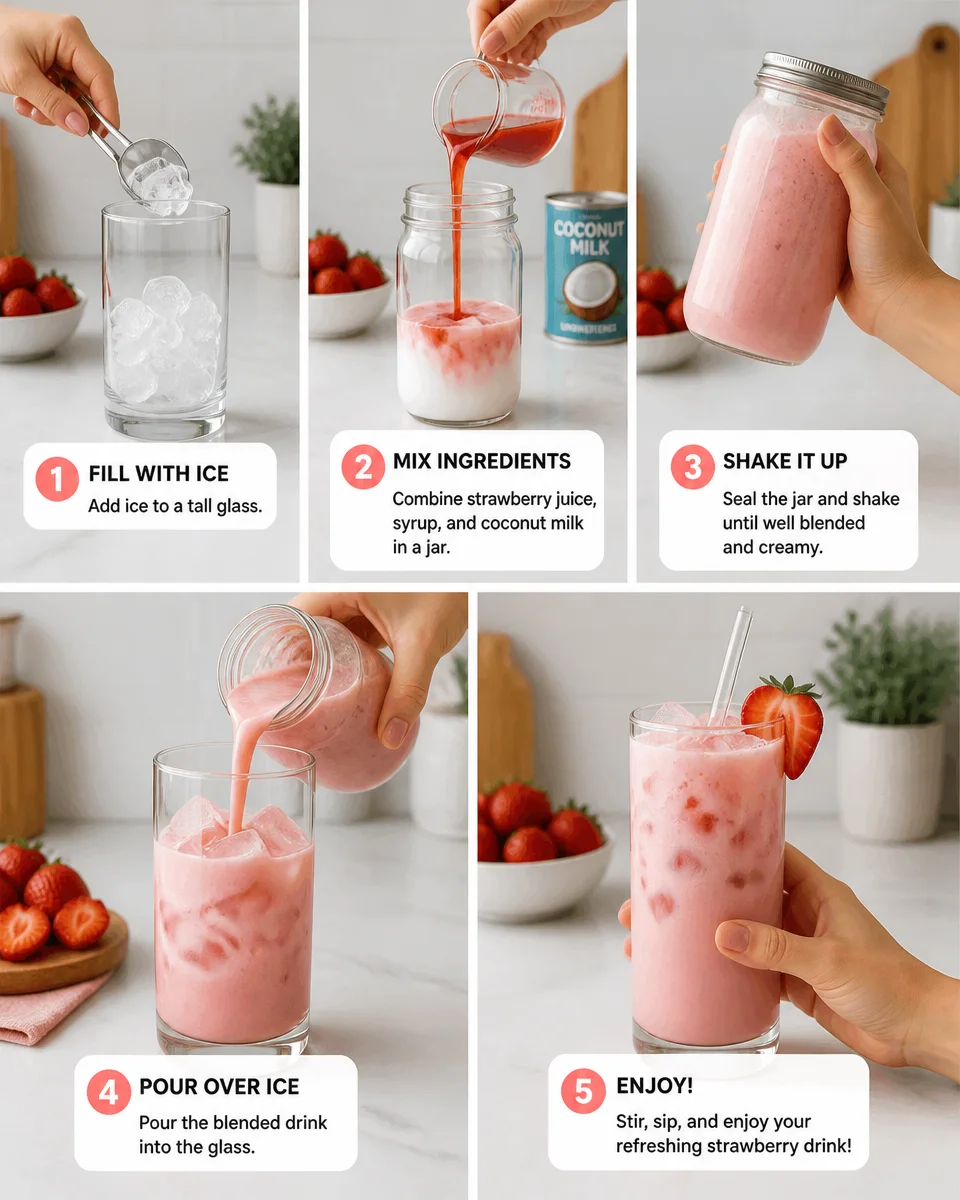 STARBUCKS COPYCAT PINK DRINK!