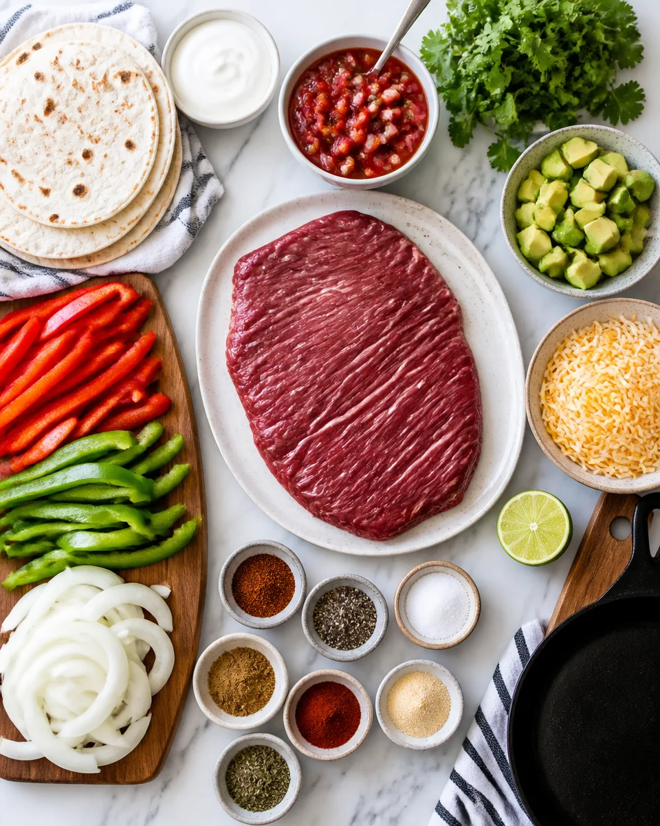 Steak Fajitas