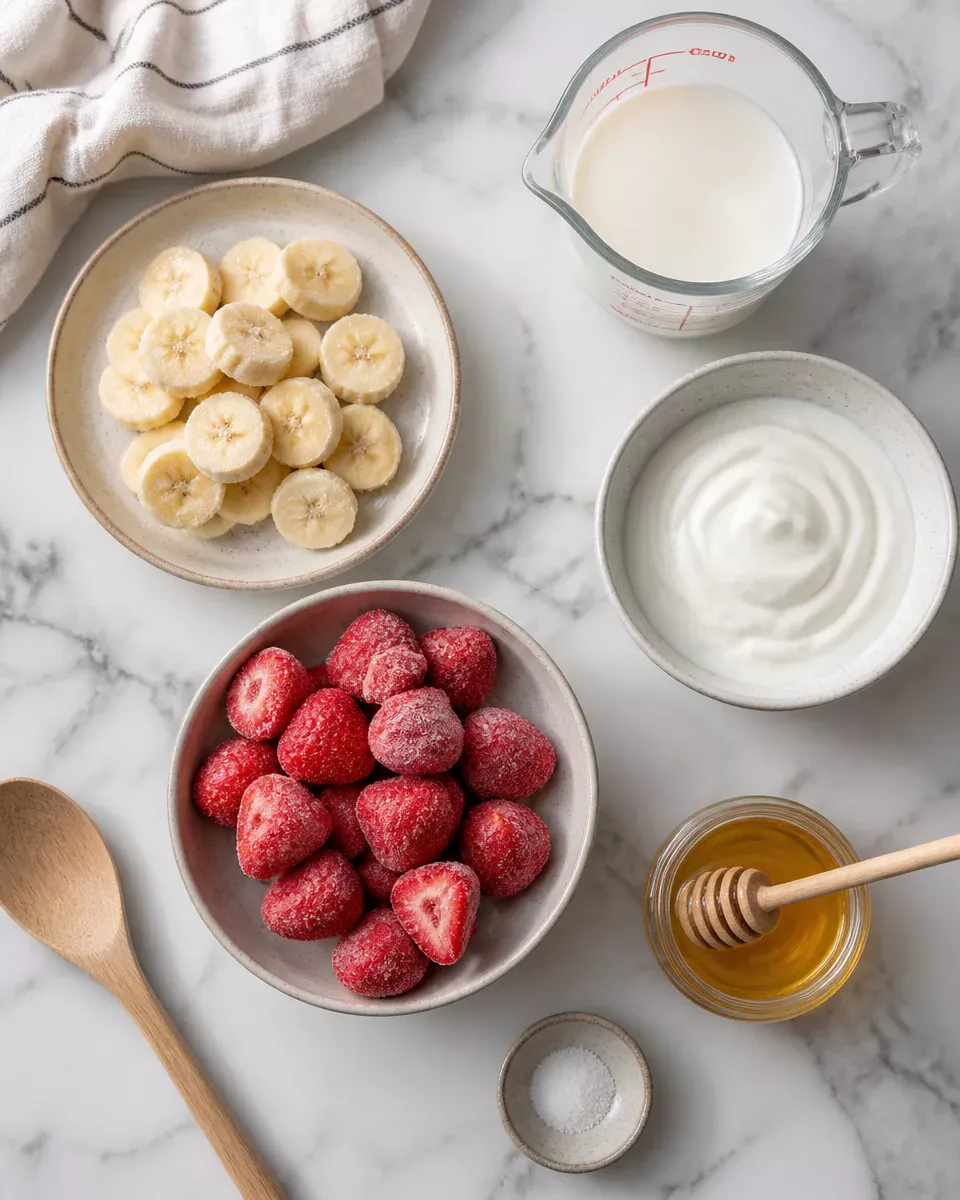Strawberry Banana Smoothie Bowl